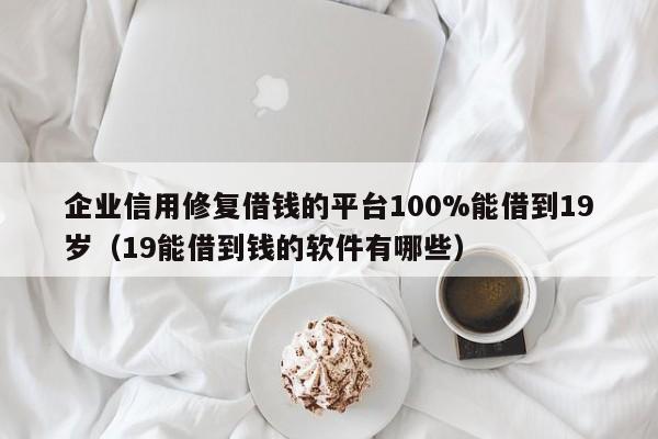企业信用修复借钱的平台100%能借到19岁（19能借到钱的软件有哪些）