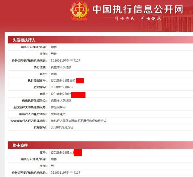 有什么方法快捷的消除平台上的历史被执行人的简单介绍